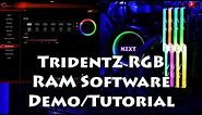 TridentZ RGB RAM Demo / Tutorial