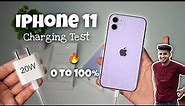 Apple iPhone 11 Charging Test 20W | 0 to 100%