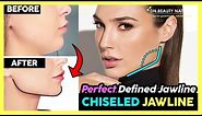 Attractive Chiseled Jawline Exercise | How to Get a Perfect Defined Jawline | Easy Sharpen Your Face