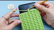 Easy Crochet Phone Case with Sling | Elegant Stitch Pattern | ViVi Berry DIY