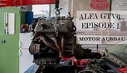 Alfa GTV6 Classic Car Restauration | Engine Removal