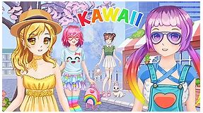 Anime Kawaii Dress Up 🕹️ Play on CrazyGames