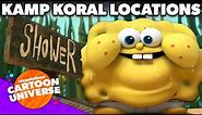 Every Location Ever in Kamp Koral! 🏕 | Nickelodeon Cartoon Universe