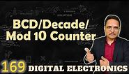 BCD Counter or Decade Counter or Modulo 10 Counter (Circuit, Working & Waveforms), #BCDCounter