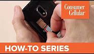 Motorola Moto G4 Play: Inserting the SIM Card, Battery & Memory Card (11 of 11) | Consumer Cellular