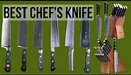 Best Chef's Knife in 2023 | Top 5 best chef knives in your kitchen