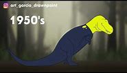 Evolution of the T. rex Throughout history - 2D animation / ART-uro