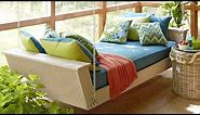 Hanging Daybed Plans