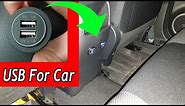 How to Install USB Charger Socket For ALL Cars | USB CAR $7 DIY