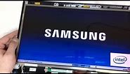 Samsung Laptop Change 15,6" Screen LCD Replace Display
