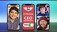 US Mobile CEO Interview: New Unlimited Plans, International Calling, & More! | #64