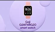 Goji GSMTWRG20 Smart Watch - Rose Gold, Medium | Product Overview | Currys PC World