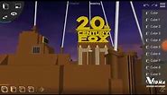 20th Century Fox Logo In Prisma 3D