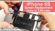 How To: iPhone 6S Screen Replacement done in 3 Minutes