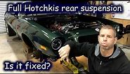2nd gen Camaro Hotchkis TVS rear suspension install. Rear suspension talk. EP 19