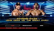 WWE 2K12 XBOX 360 - John Cena vs. The Great Khali - Extrême Rules 2K][mClassic]