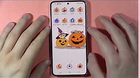 Samsung Galaxy S23: Open Emojis Settings