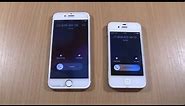 iPhone 4S (iOS 9.3) vs iPhone 6 Incoming Call