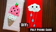 DIY: Felt Phone Case | My Crafting World