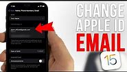 How to change Apple ID Email Address on iPhone or iPad! [2023]