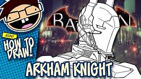 How to Draw ARKHAM KNIGHT (Batman: Arkham Knight) | Narrated Easy Step-by-Step Tutorial