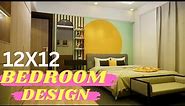 Modern 12x12 Bedroom Interior Design | Dreamy Retreat | 3D