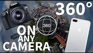 How to take 360 photos on ANY camera!