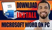 How to Download & Install Microsoft Word On PC / Laptop (2024)