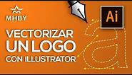 Como Vectorizar un LOGO en ILLUSTRATOR cc 2018 | Ai Parte 3