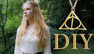 DIY Harry Potter And The Deathly Hallows Necklace
