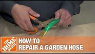 How to Repair a Damaged Garden Hose | The Home Depot