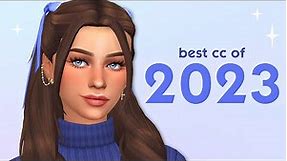 BEST CUSTOM CONTENT OF 2023 | Sims 4 CC Showcase (Maxis Match)