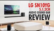 LG SN10YG sound bar review | 5.1.2 Channel High Res Audio | Dolby Atmos | Zee Biz Tech