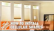 How to Install Inside Mount Blinds: Cellular Shades | The Home Depot