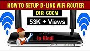 How to setup D-Link router DIR-600M WIFI