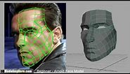 How to Model a Face - Low Poly Beginner 3D Modeling Tutorial