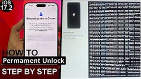 [ iOS 17.2 ] OFFICIAL Software Unlock the iCloud Activation Lock on Any iPhone Locked To Owner