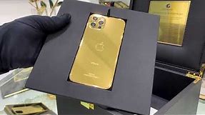 24k Gold iPhone 12 Pro and Max | Gold iPhones | Customised iPhone 12 range | Goldgenie | Video