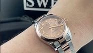 Rolex Datejust 31 Midsize Steel Rose Gold Rose Dial Ladies Watch 278241 Review | SwissWatchExpo