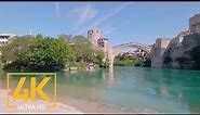Mostar, Bosnia and Herzegovina - Walking Tour in 4K 60fps