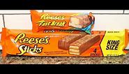 Reese's Fast Break & Reese's Sticks Candy Bar Review