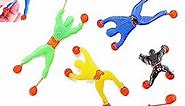 JOHOUSE Sticky Man, 24PCS Sticky Wall Climber Rolling Men Stocking Stuffers, Window Crawlers Party Favors for Kids Classroom Prize, Toys for Sensory Kids