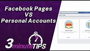 Facebook Business Pages VS Personal Accounts - What's the Difference & HOW to setup a Facebook Page