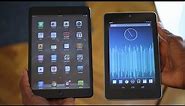 iPad Mini vs Nexus 7!