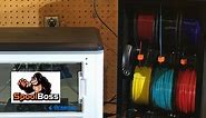 SpoolBoss 3D printer filament storage solution