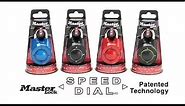 Master Lock 1500iD Speed Dial™ Combination Lock - Instructional
