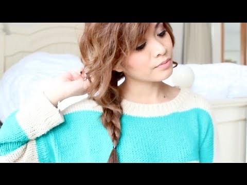 Easy Messy Side Braid Tutorial