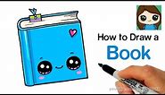 How to Draw a Book Easy | Cute Back to School Supplies