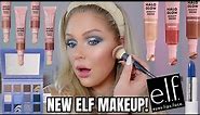 NEW *VIRAL* ELF MAKEUP TESTED 🤩 ELF Halo Glow Beauty Light Wands (are they a dupe?) + more!