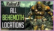 Fallout 3 - All Super Mutant Behemoth Locations Guide